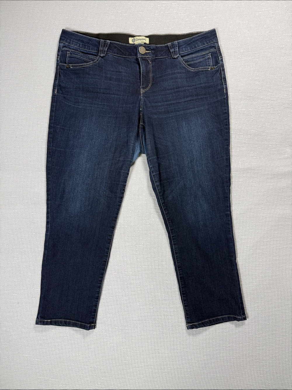 Democracy “Ab Solution” Crop Jean 18W